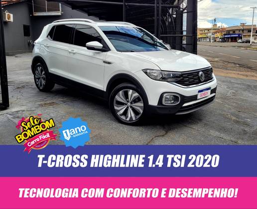 VOLKSWAGEN T-CROSS 1.4 250 TSI TOTAL FLEX HIGHLINE AUTOMÁTICO